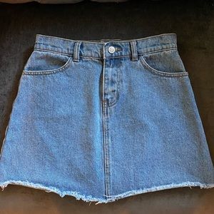 Brandy Melville jean skirt